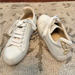 Sophia WebsterWhite Sneakers with Gold Detail size 36